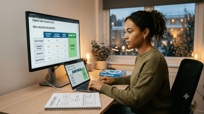 Digital Side-Hustle Audit: How to Validate a Business Idea Before Quitting Your Job Digital Side-Hustle Audit