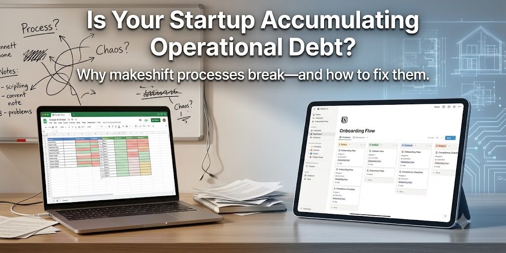 Operational Debt = Why Your Startup’s Processes Are Already Breaking