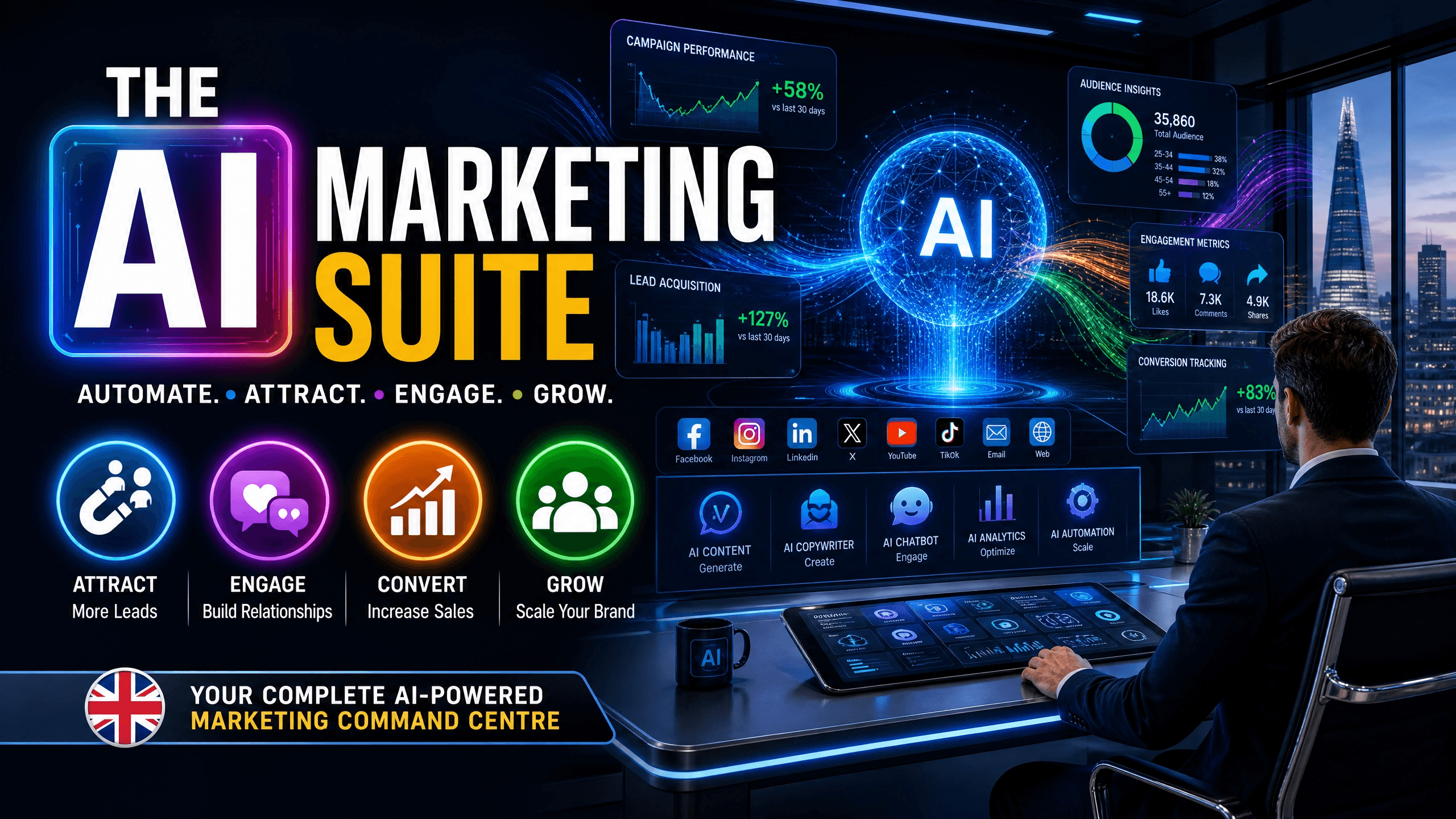 The AI Marketing Suite: Automating Engagement and Acquisition